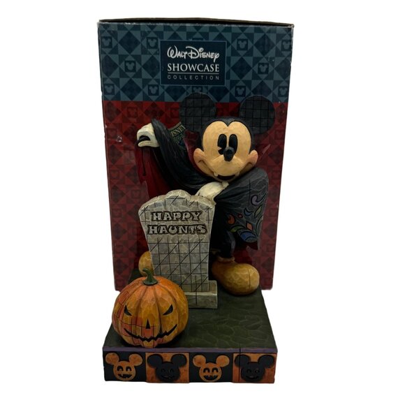 Disney Traditions Jim Shore Mickey Mouse "Happy Haunts" Halloween Figurine - Picture 1 of 7
